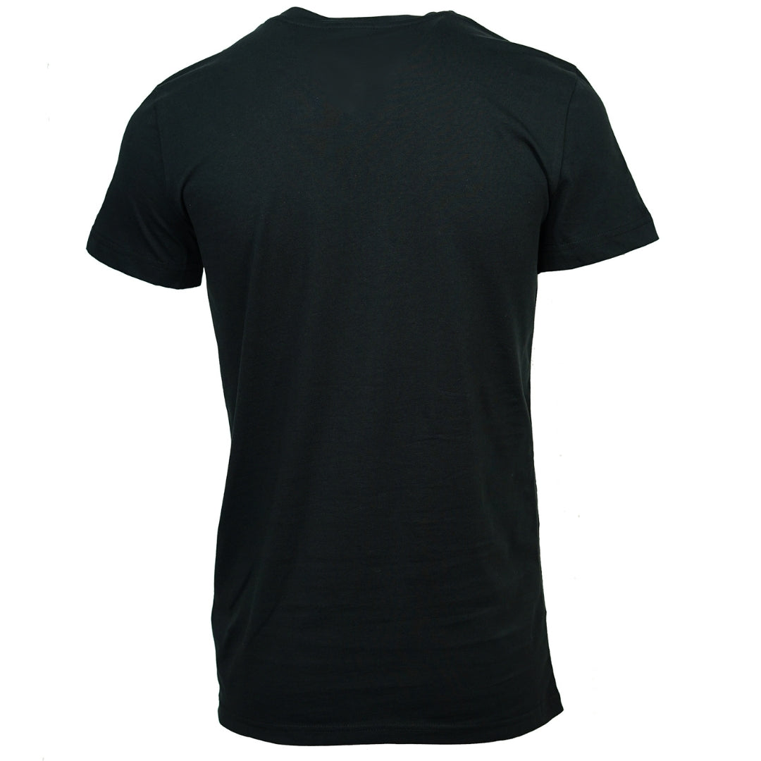 Balmain Signature Logo Black T Shirt