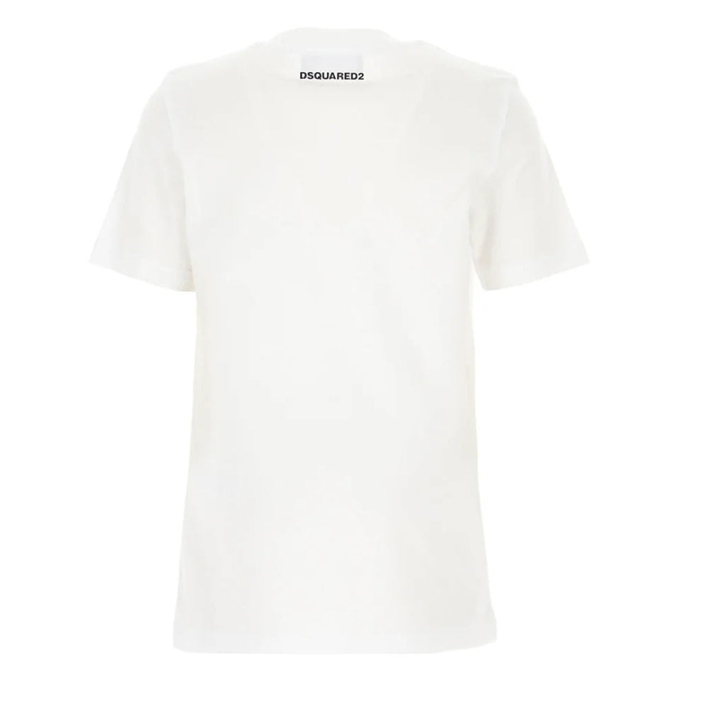 Dsquared2 DSQ2 95 Caten Logo White T-Shirt M