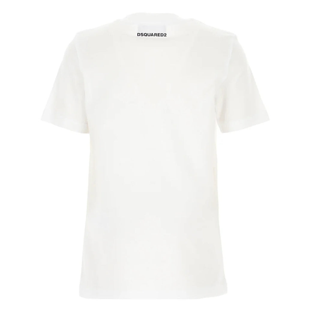 Dsquared2 DSQ2 95 Caten Logo White T-Shirt M