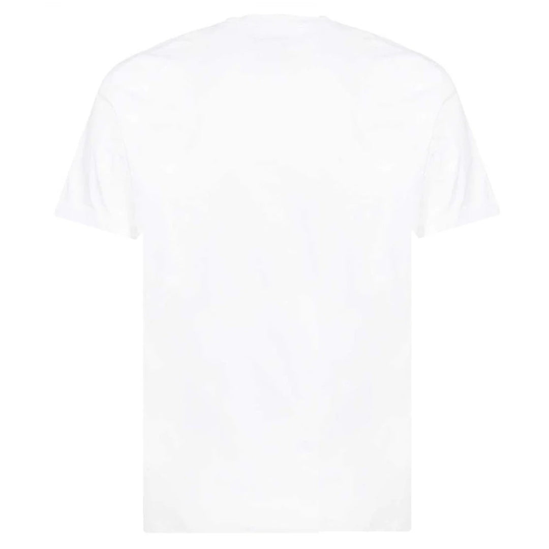 Dsquared2 Cool Fit Scribble Spray Logo White T-Shirt XS