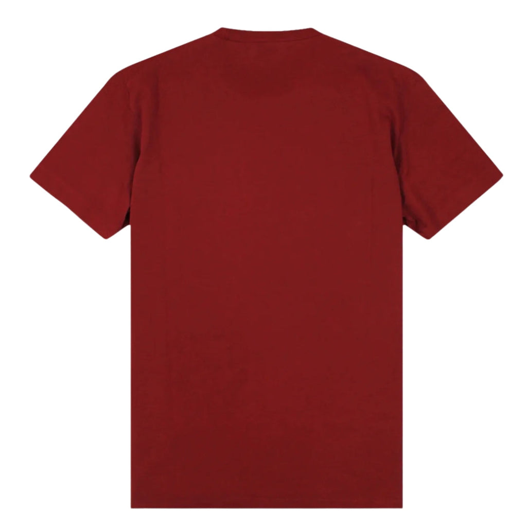 Dsquared2 Cigarette Fit Brand Logo Burgundy T-Shirt M