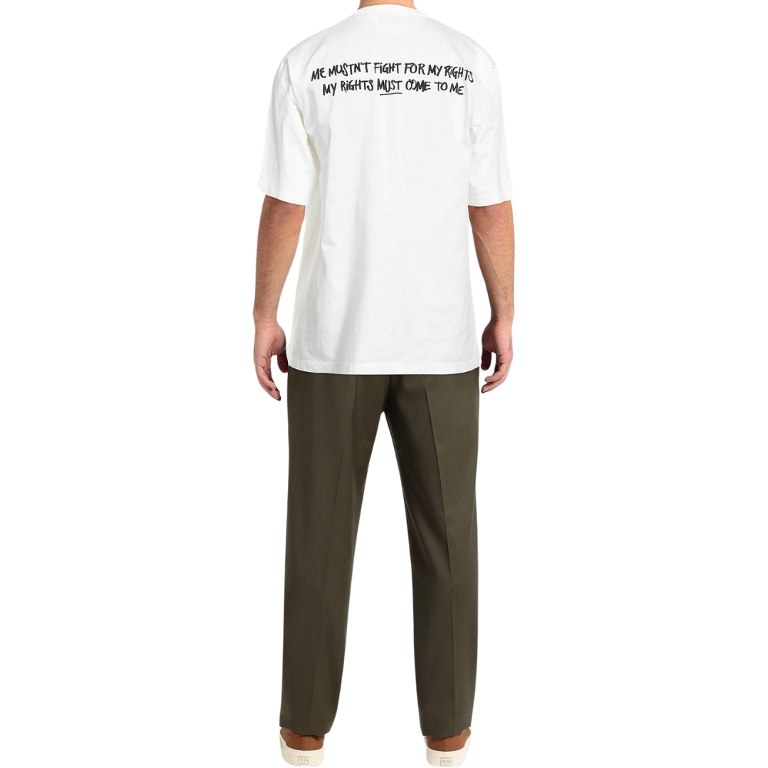 Dsquared2 X Bob Marley Skater Fit White T-Shirt S