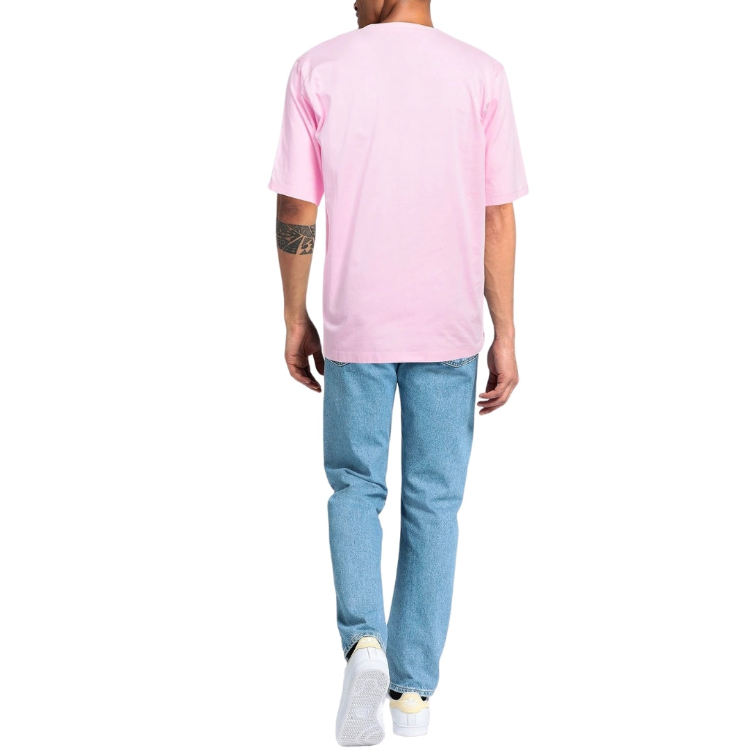 Dsquared2 Double Pipeline Masters Design Skater Fit Coral Pink T-Shirt M