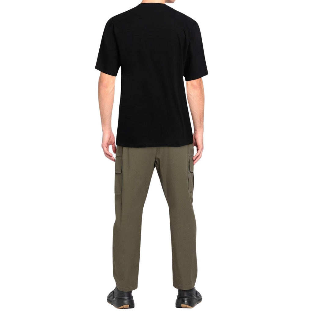 Dsquared2 Double Pipeline Masters Design Skater Fit Black T-Shirt L