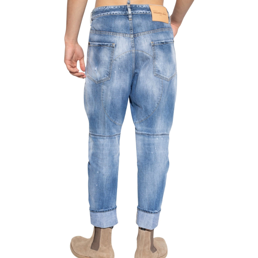 Dsquared2 Tailored Combat Jean Blue Denim Pants W34