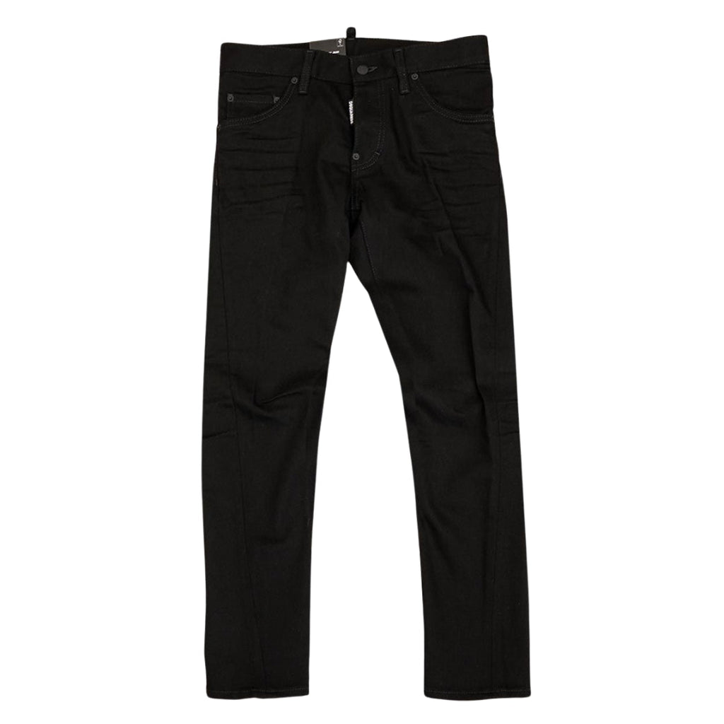 DSQUARED2 S71LB1082 S30564 SEXY TWIST JEANS 900 BLACK JEANS Mens 48