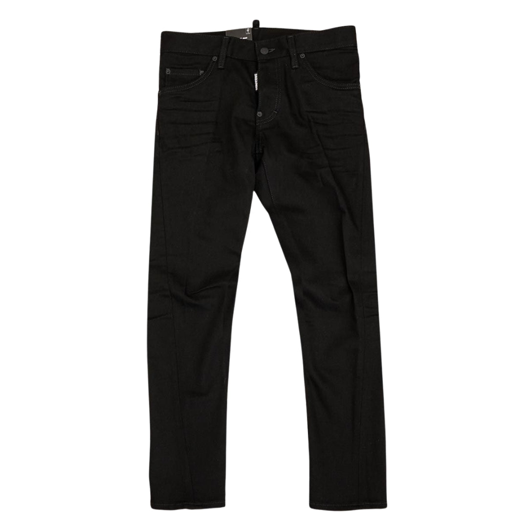DSQUARED2 S71LB1082 S30564 SEXY TWIST JEANS 900 BLACK JEANS Mens 48