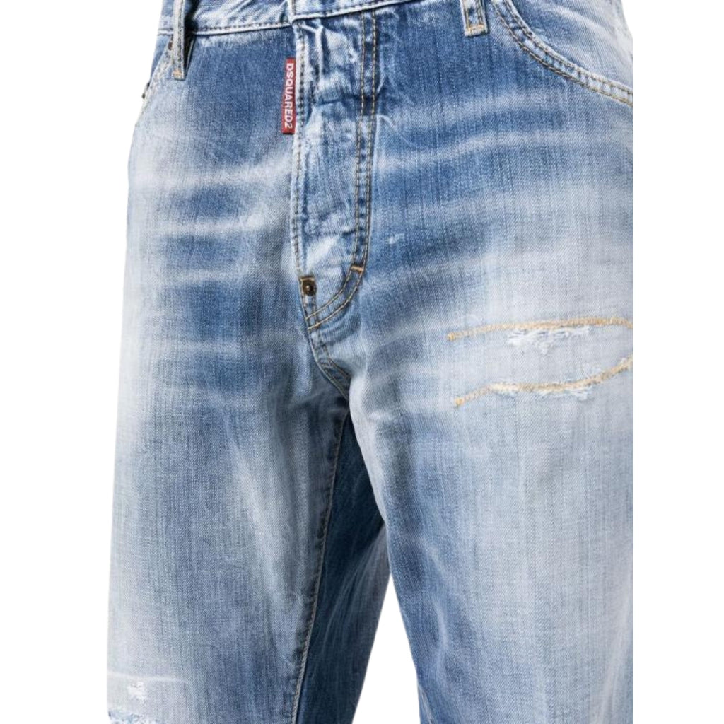 Dsquared2 Roadie Jean Style Blue Denim Pants W34