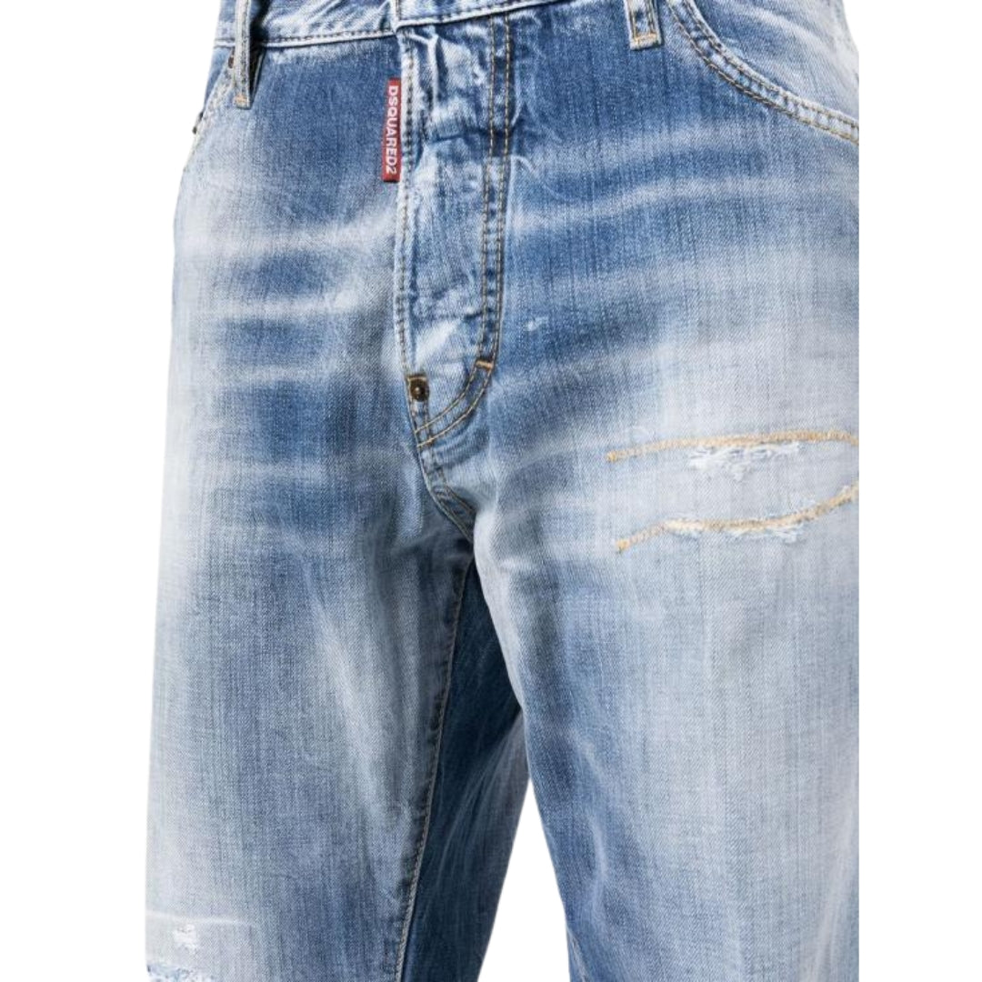 Dsquared2 Roadie Jean Style Blue Denim Pants W34