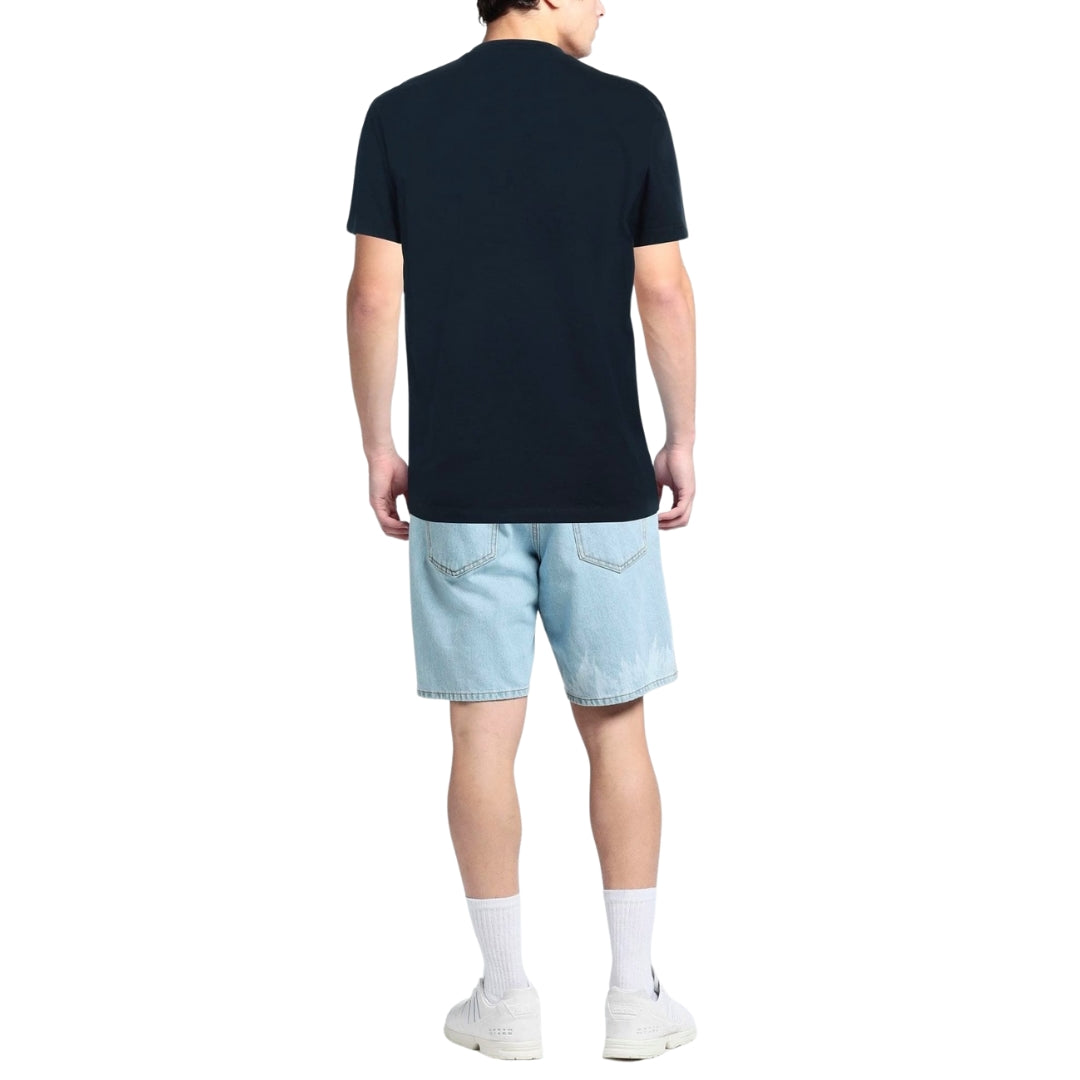 Dsquared2 Cool Fit Maple Leaf Dark Navy Blue T-Shirt S74GD1157 478
