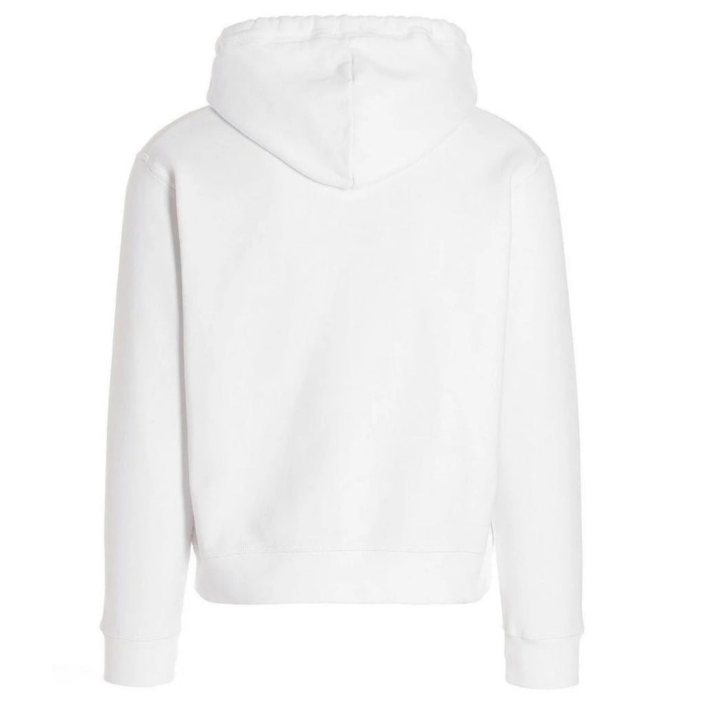 Dsquared2 Cool Fit Seven 24 Logo White Hoodie M