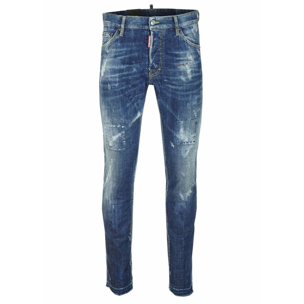 DSQUARED2 S74LB0105 S30342 COOL GUY JEAN 470 BLUE JEANS Mens 46