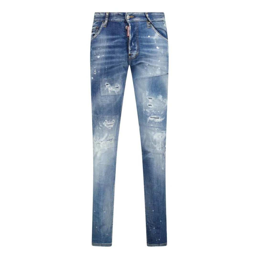 DSQUARED2 S74LB0971 S30342 COOL GUY JEAN 470 NAVY BLUE JEANS Mens 50