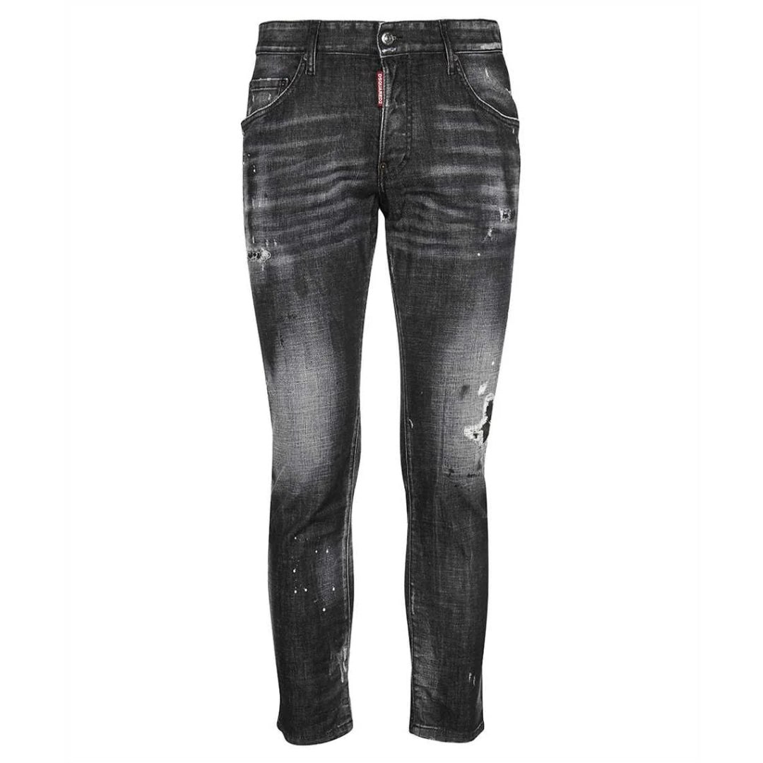 Dsquared2 Skater Jean Black Faded Jeans W34 / 32L