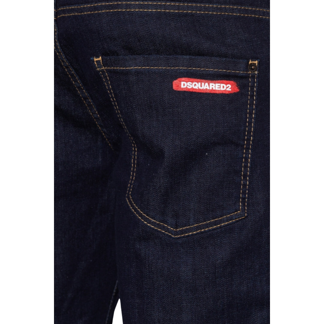 Dsquared2 Sailor Jean Dark Blue Denim Pants S74LB1080 S30664 SAILOR JEAN 470
