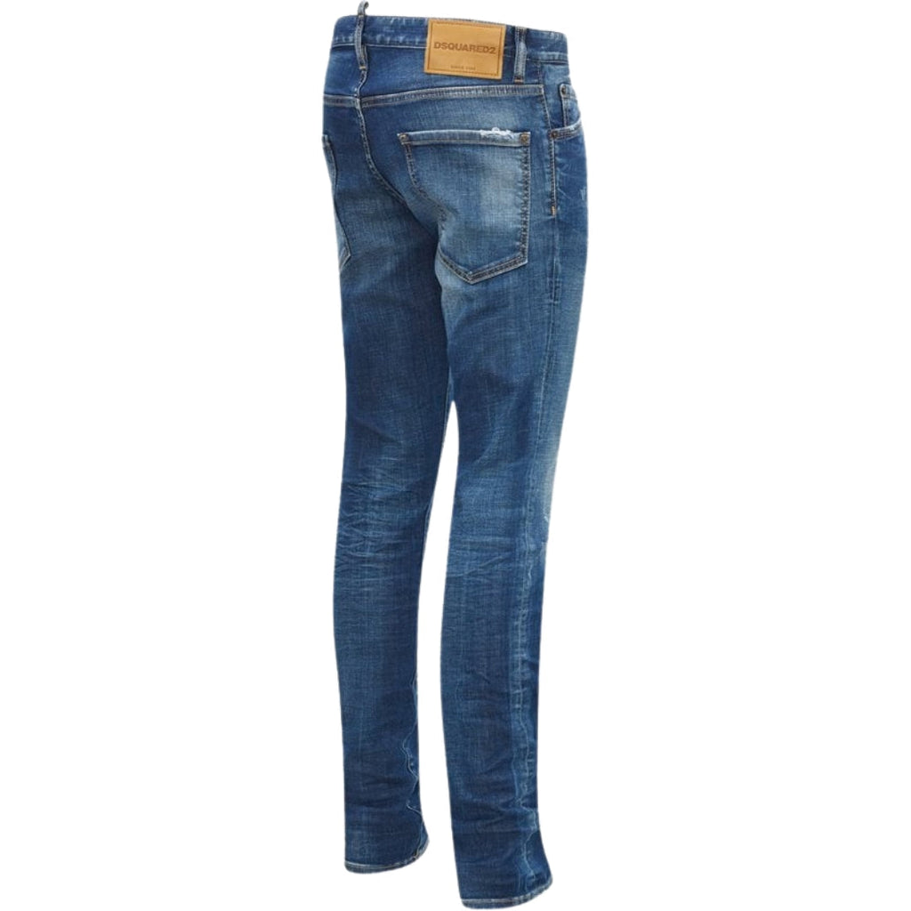 Dsquared2 S74Lb1167 S30342 Cool Guy Jean 470 Blue Navy Jeans Mens