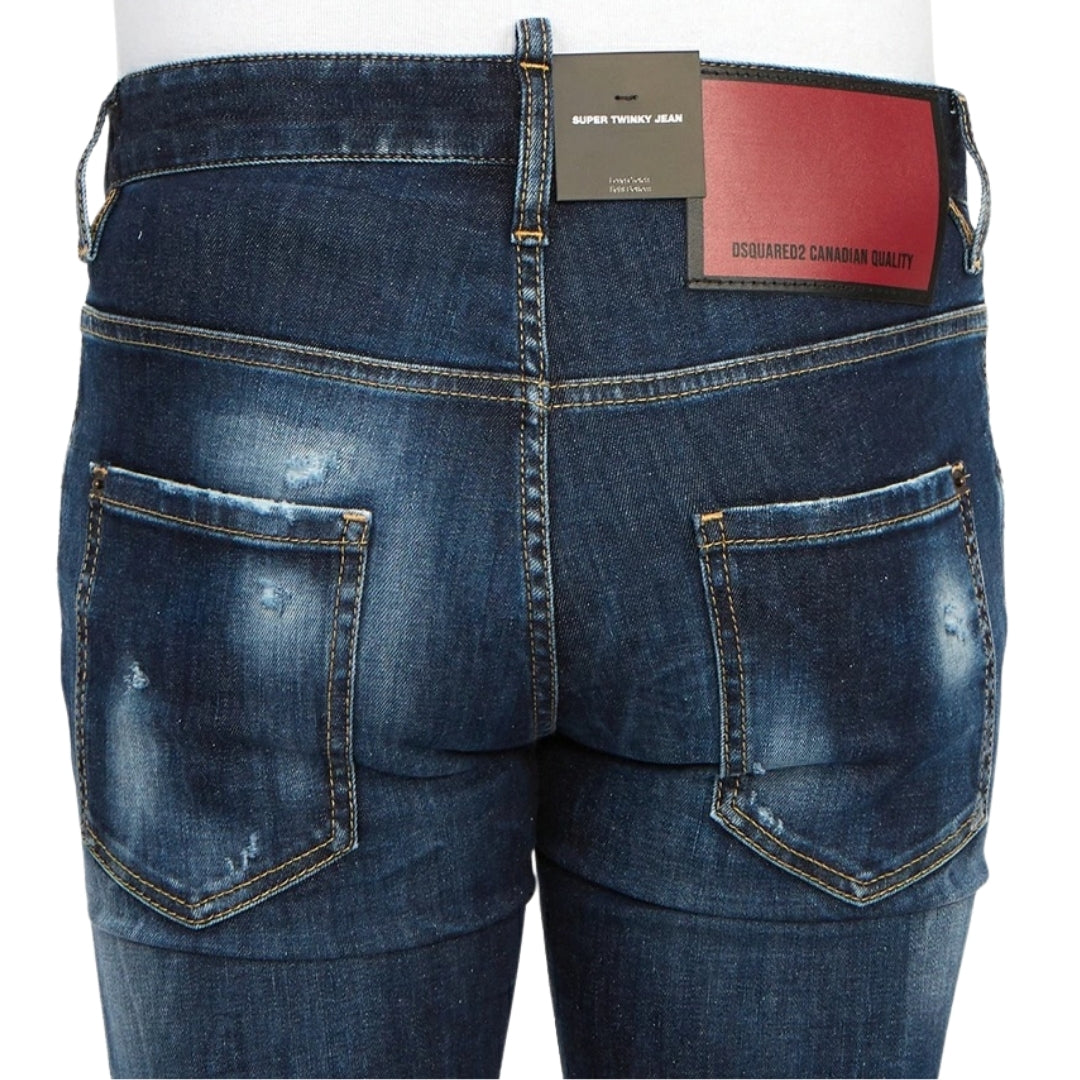 Dsquared2 Super Twinky Jean Plain Blue Jeans S74Lb1337 S30789 470