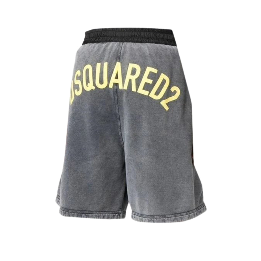 Dsquared2 Charcoal Grey Jogg Shorts M