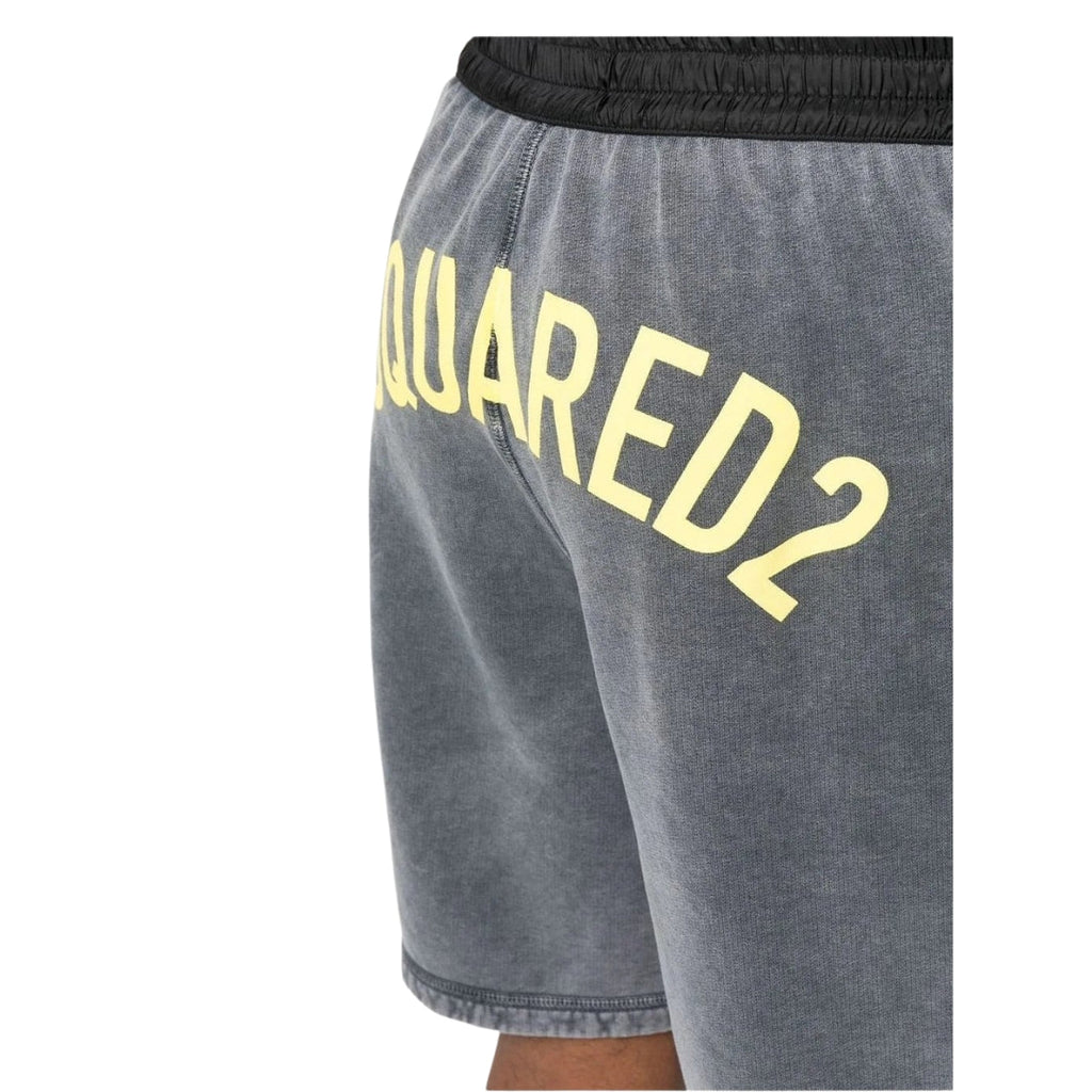 Dsquared2 Charcoal Grey Jogg Shorts M