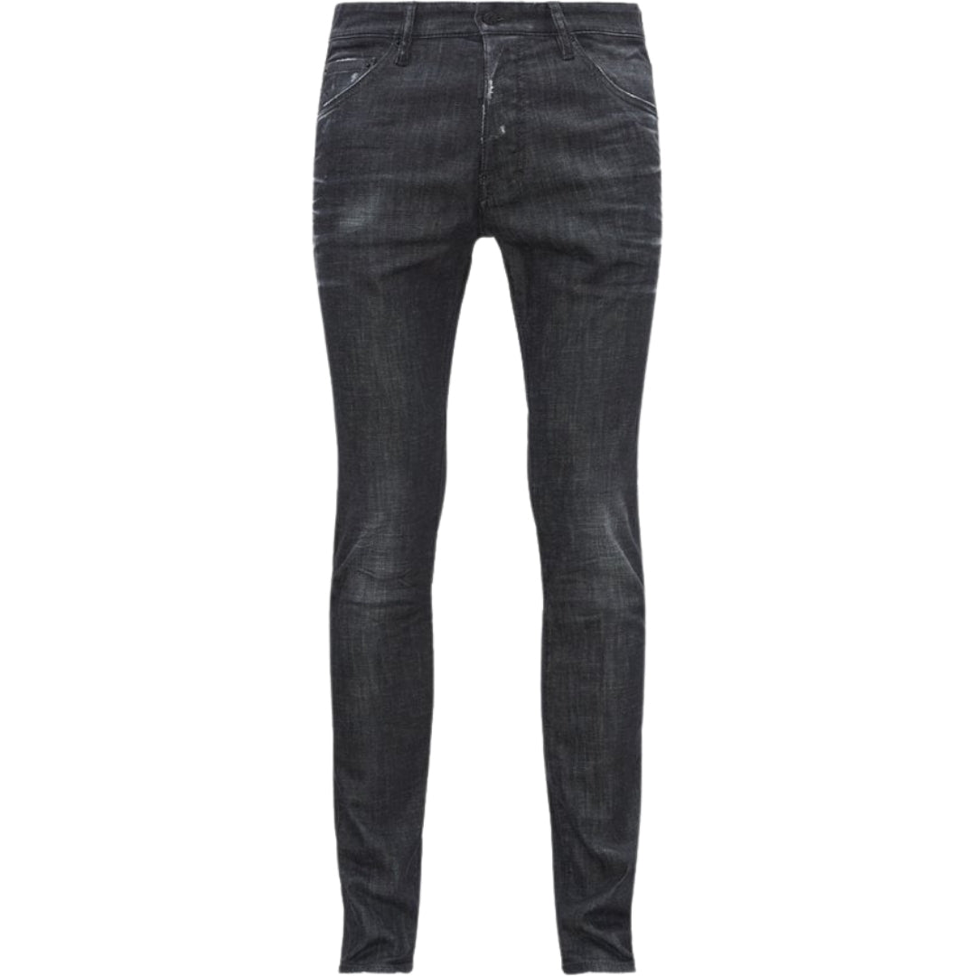 Dsquared2 Plain Cool Guy Jean Dark Black Jeans W34 / 32L