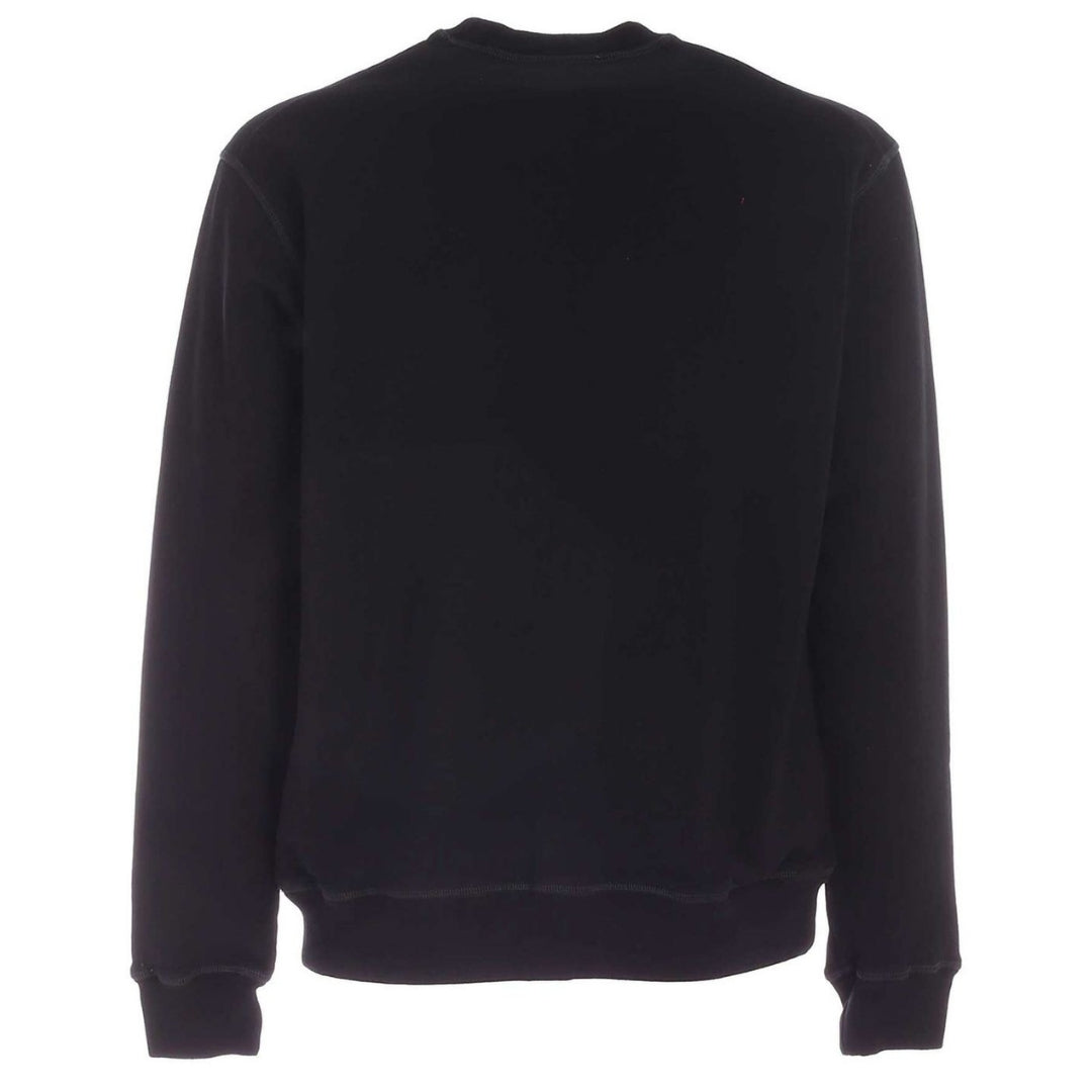 Dsquared2 Block Icon Logo Cool Fit Black Sweatshirt L