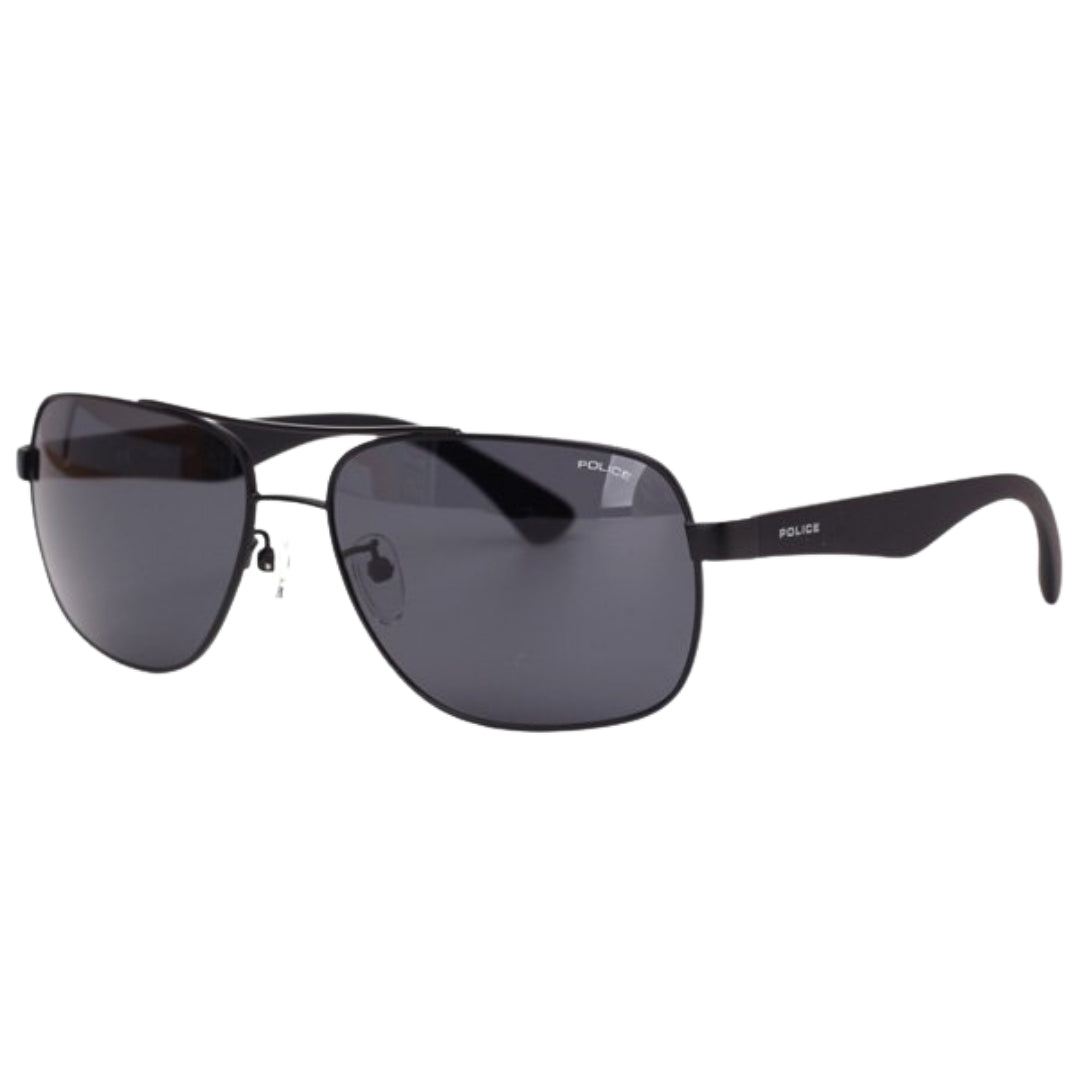 Police Semi-Matte Black Sunglasses SPL655 0531