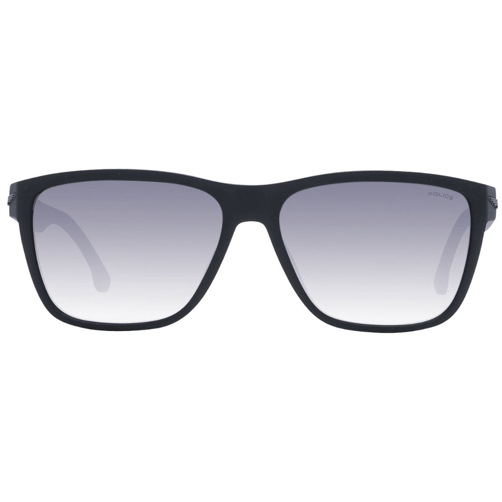 Police Grey Lens Semi-Matte Black Sunglasses SPLB38 0U28