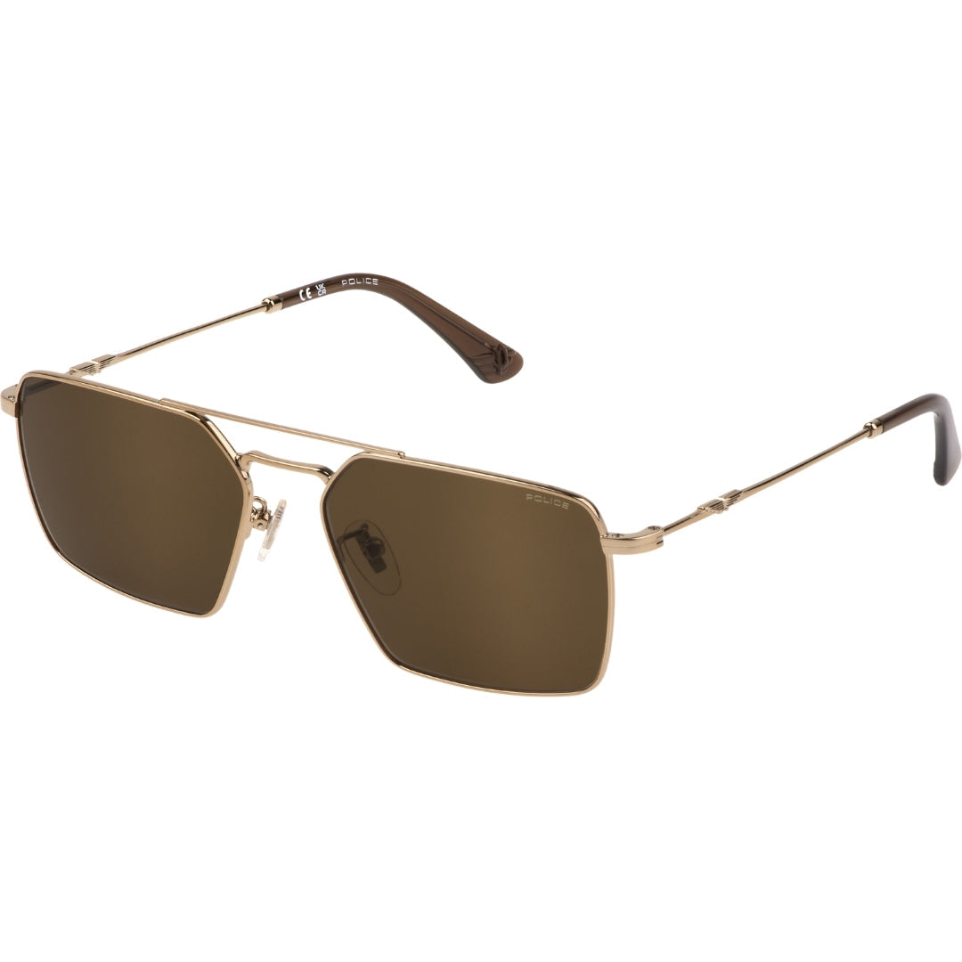 Police Orginsite Gold Sunglasses SPLL07 08FF