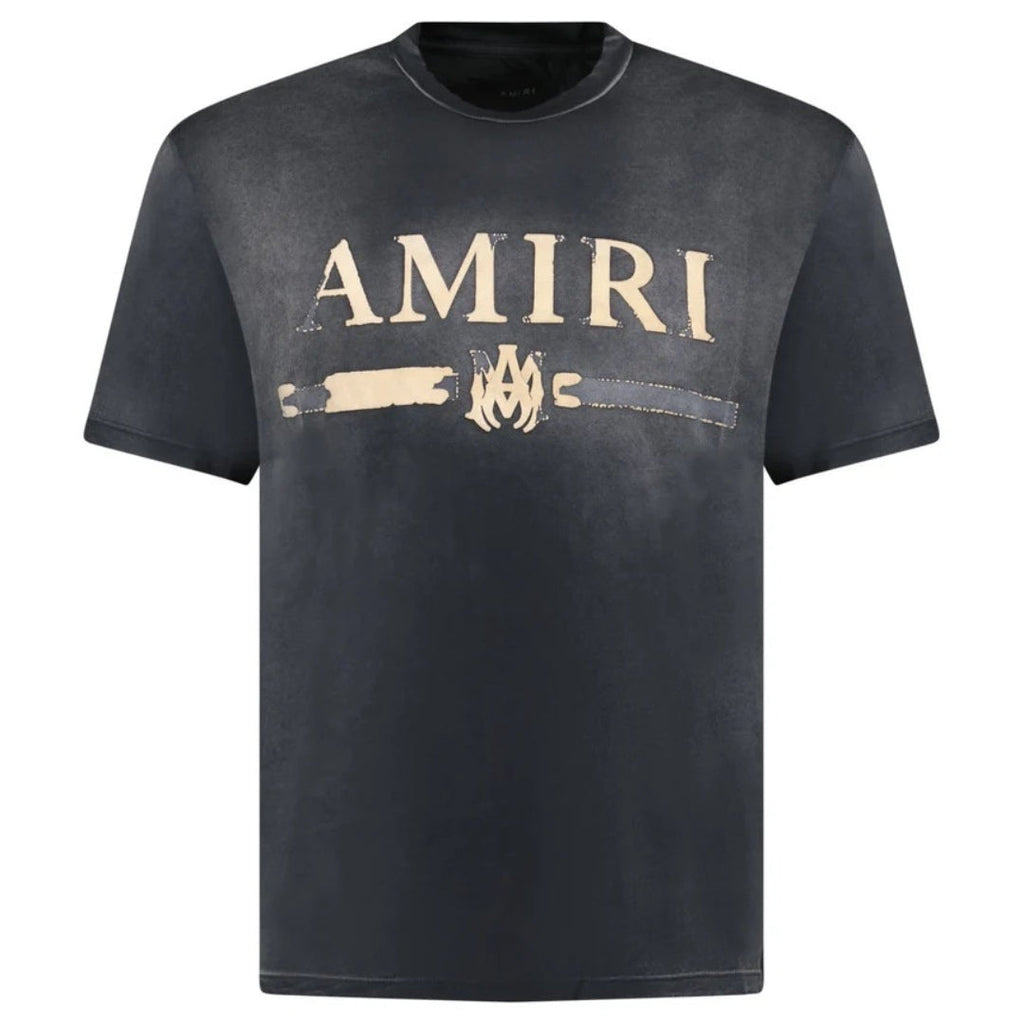 AMIRI AMIRI MA BAR APPLIQUE TEE SS23MJL010 001 Black T-Shirt S