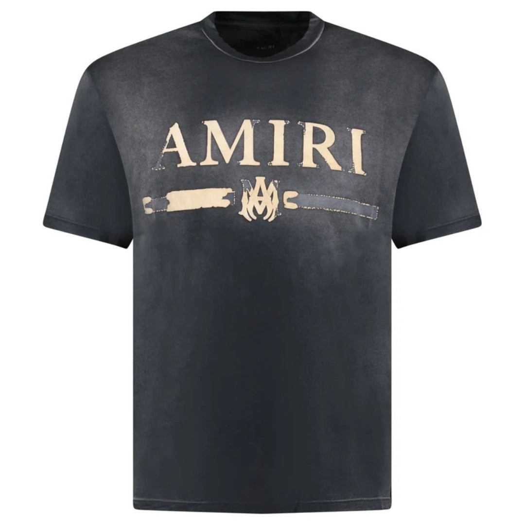 AMIRI AMIRI MA BAR APPLIQUE TEE SS23MJL010 001 Black T-Shirt S