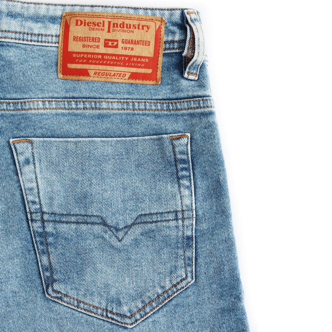 Diesel Safado X Straight Fit Light Blue Denim Jeans