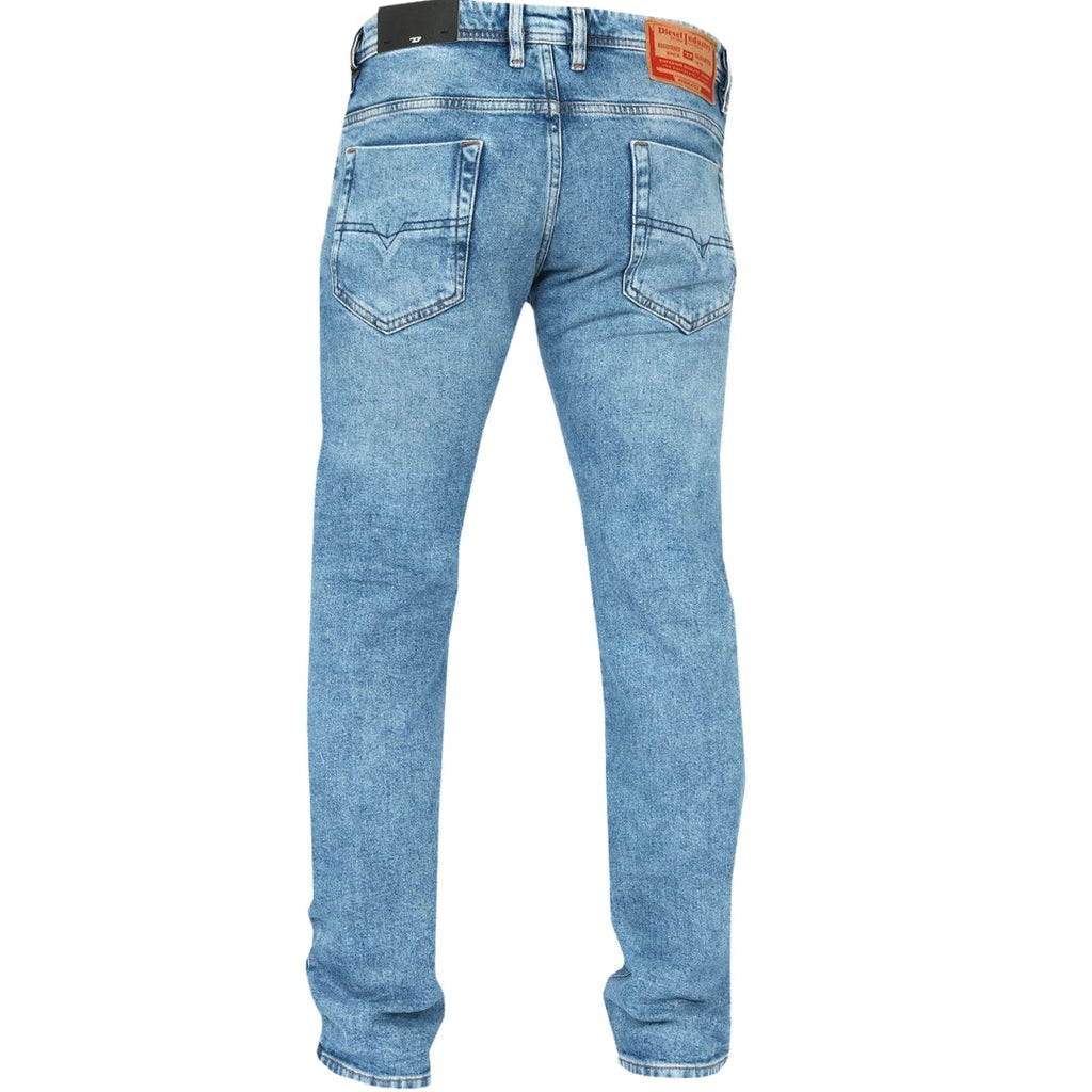 Diesel Safado X Straight Fit Light Blue Denim Jeans