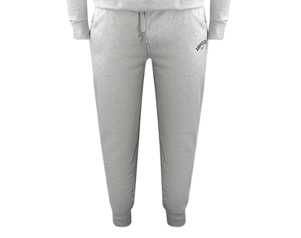 Aquascutum Aa_Ow04_St002 Oldchool Crewneck Grayel St002 Grey Creckneck And Track Pants Set Male