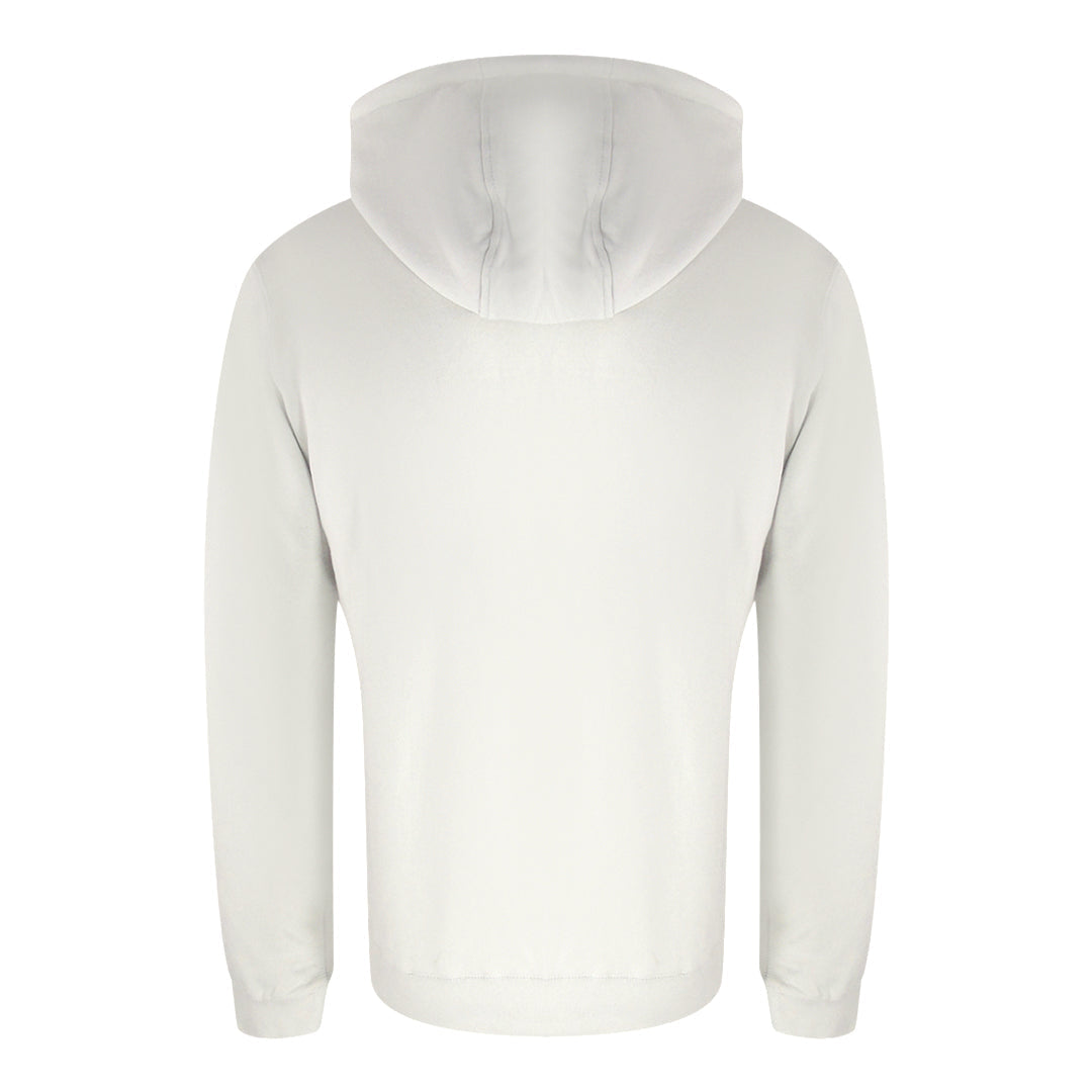 Aquascutum Active Small Logo Antartica White Hoodie SW002 24