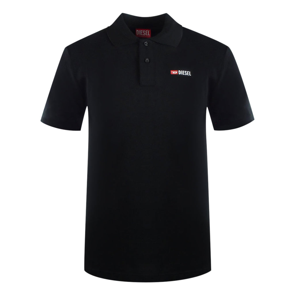 Diesel T-Smith-D Black Polo Shirt S