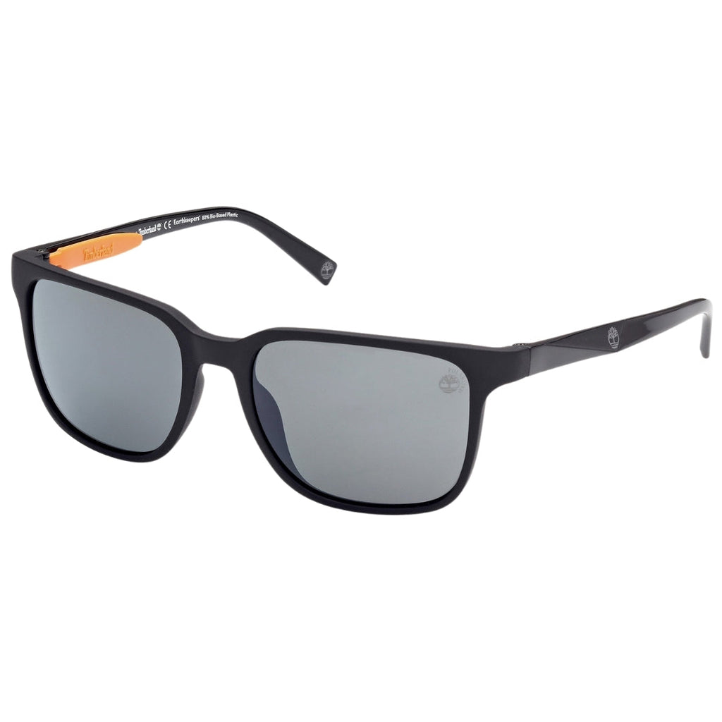 Timberland Grey Lens Black Sunglasses TB9273 02D