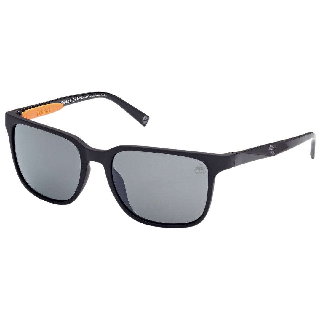Timberland Grey Lens Black Sunglasses TB9273 02D