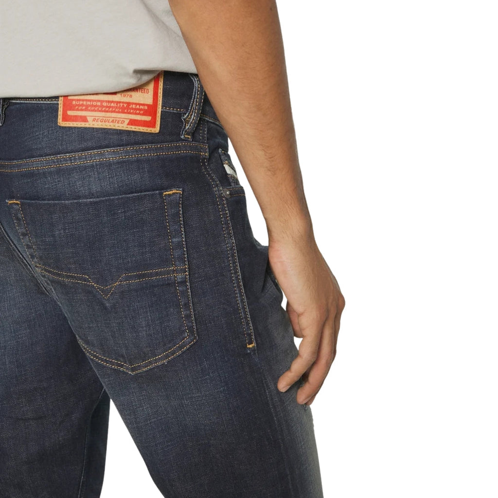 Diesel Tepphar-X Dark Blue Denim Pants TEPPHAR-X 01 00SWID R84UZ