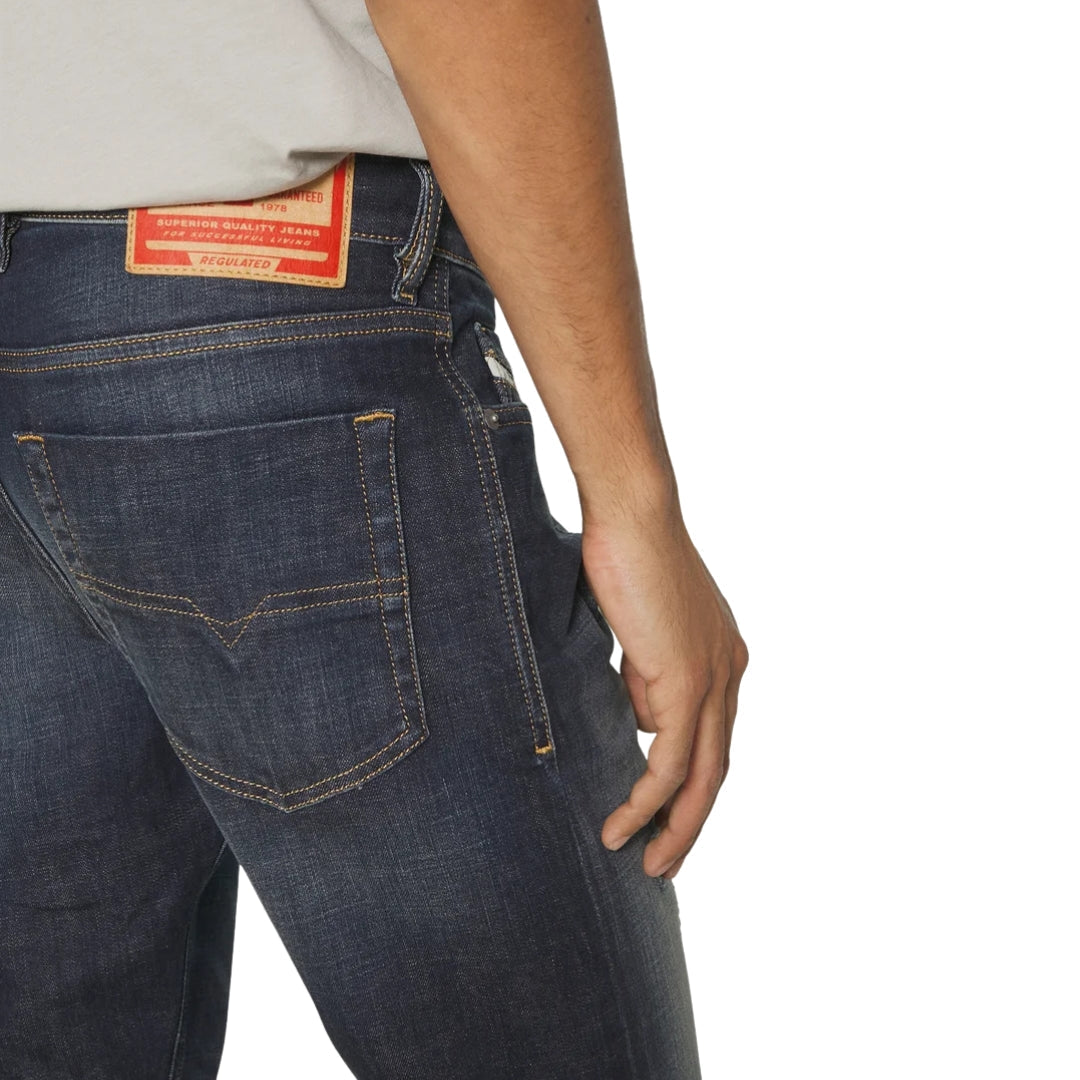 Diesel Tepphar-X Dark Blue Denim Pants TEPPHAR-X 01 00SWID R84UZ