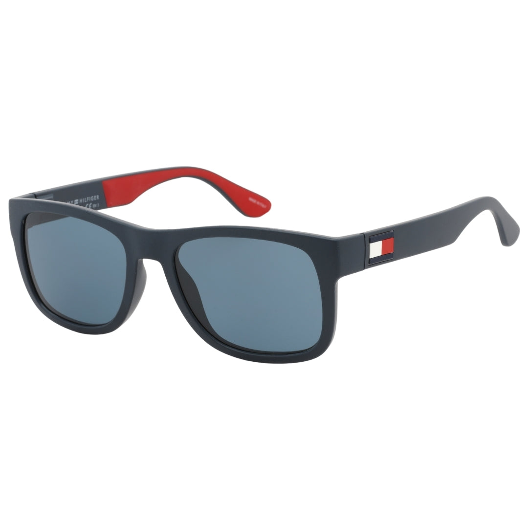 Tommy Hilfiger Blue Lens Red Detail Blue Sunglasses One Size