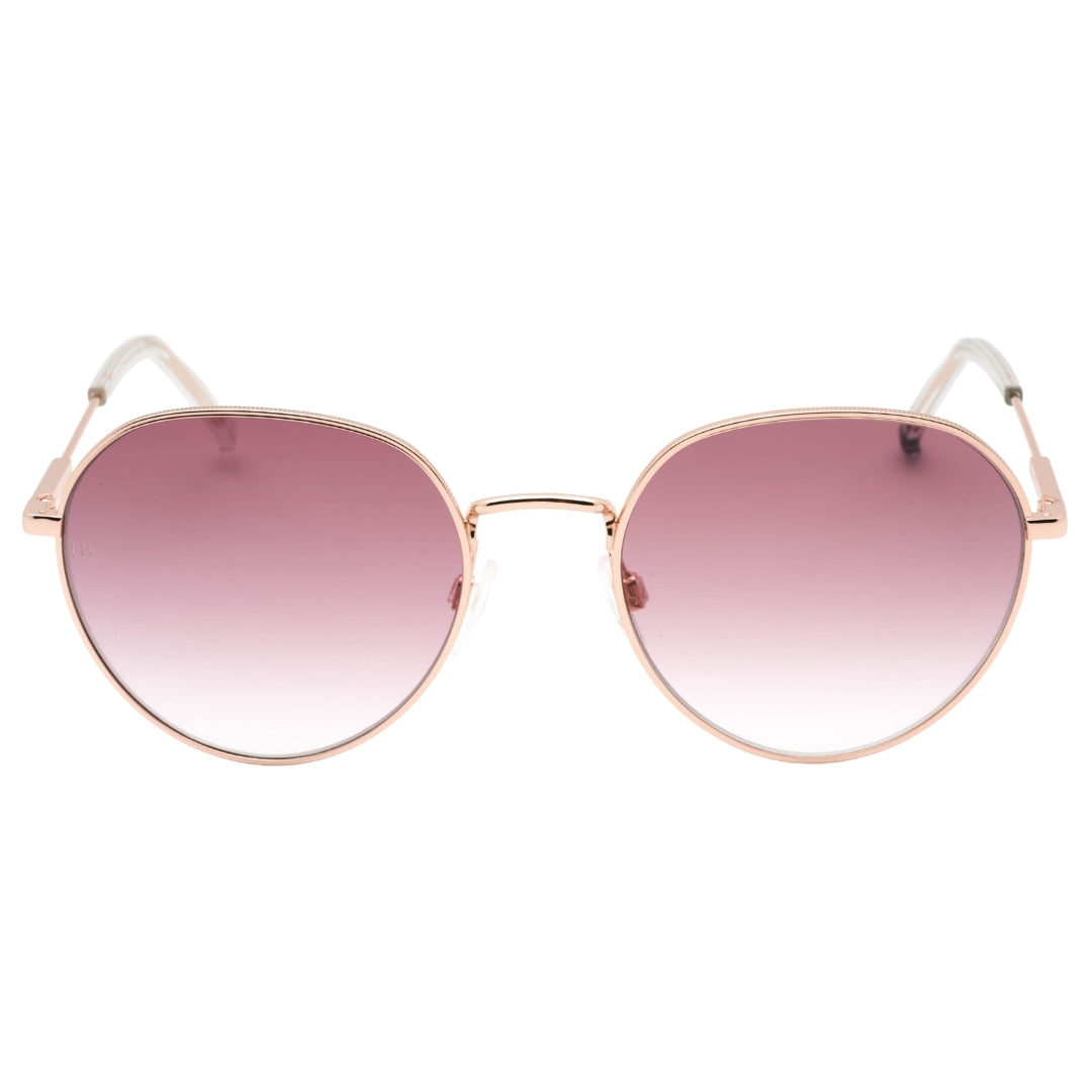 Tommy Hilfiger Pink DS Lens Copper Gold Sunglasses One Size