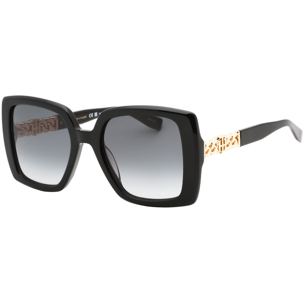 Tommy Hilfiger Dark Grey SF Lens Black Sunglasses One Size