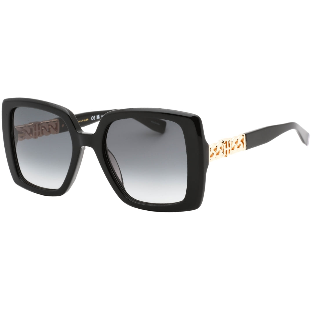 Tommy Hilfiger Dark Grey SF Lens Black Sunglasses One Size