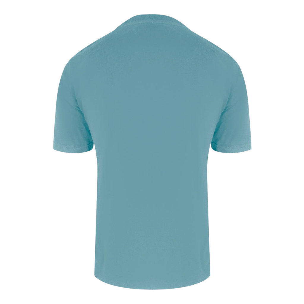 Aquascutum Active Piping Design Avio Blue T-Shirt TS005 18