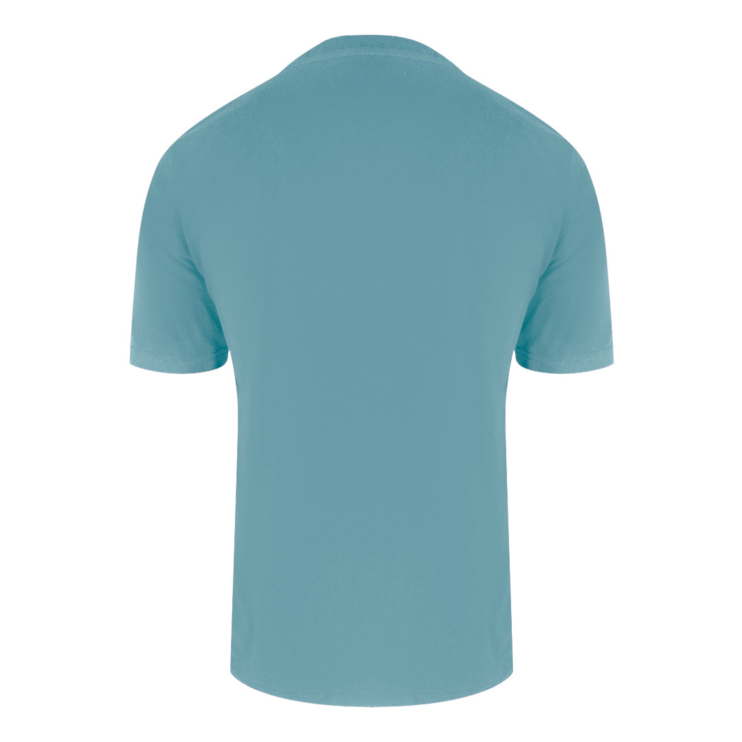 Aquascutum Active Piping Design Avio Blue T-Shirt TS005 18