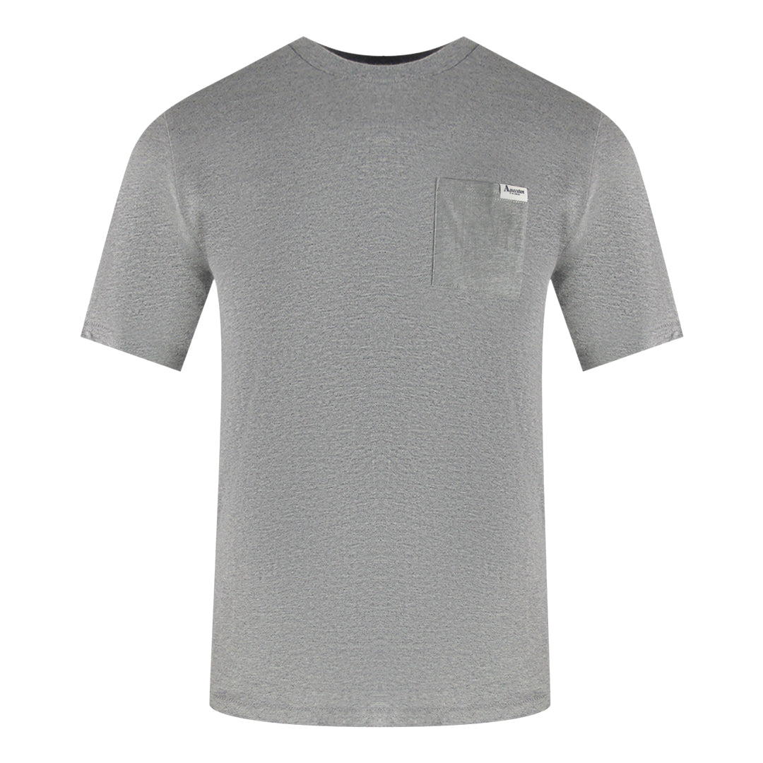Aquascutum Active Small Pocket Light Grey T-Shirt TS007 05