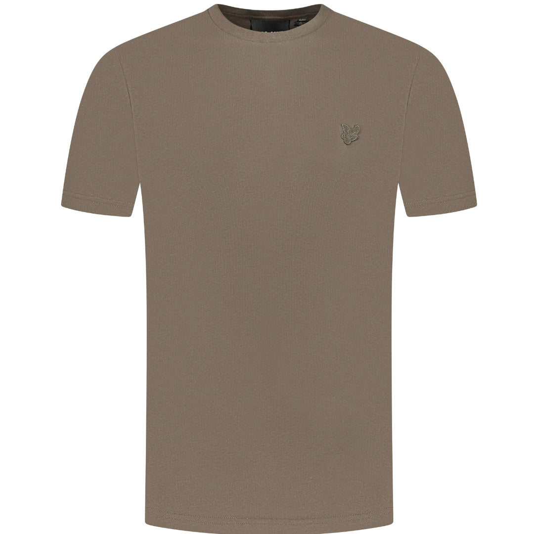 Lyle & Scott Tonal Eagle Form Green T-Shirt XS