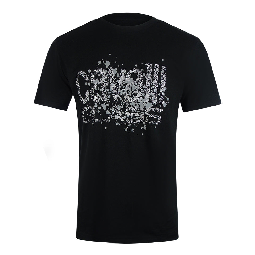 Cavalli Class Txt60D Jd060 05051 Black T-Shirt Mens M
