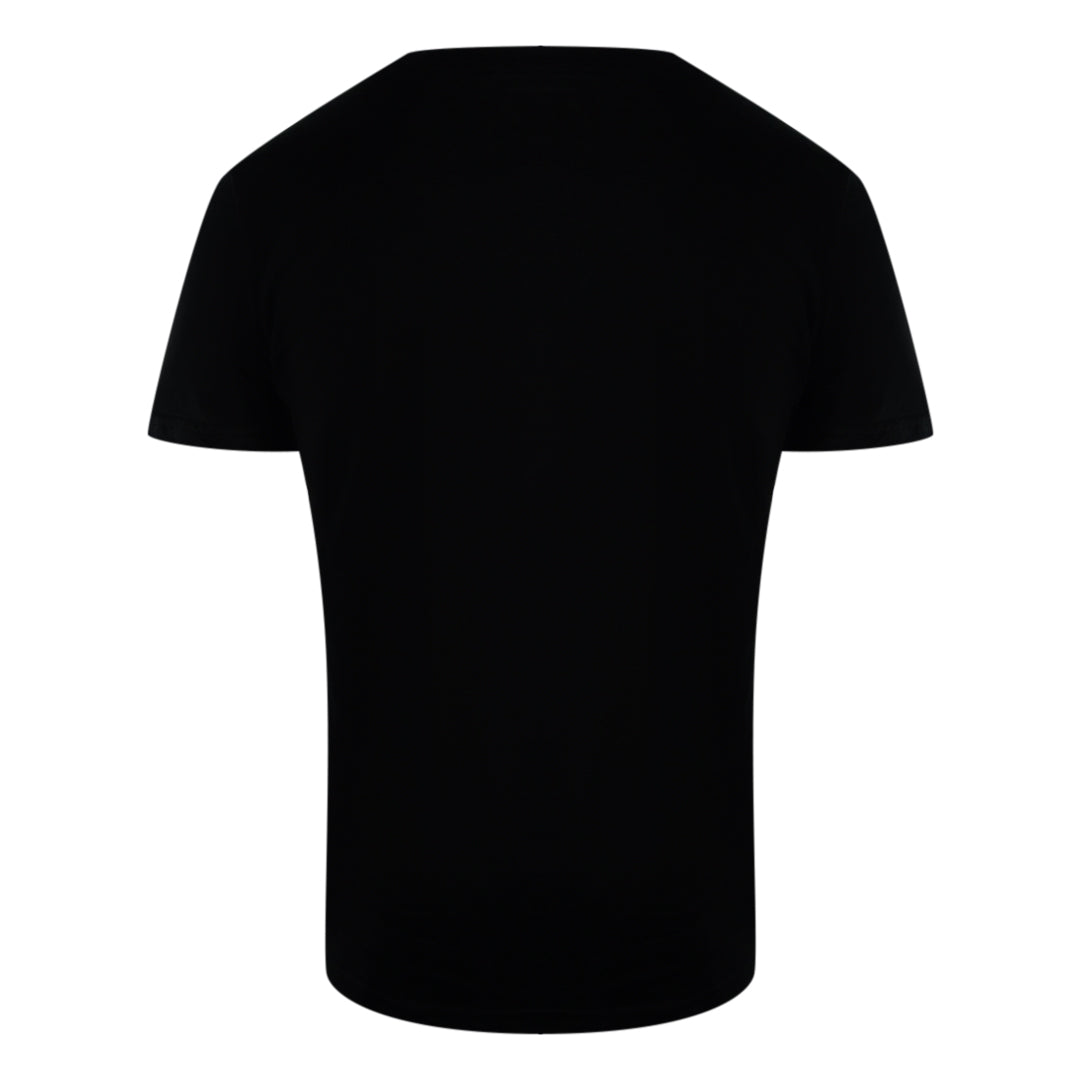 Cavalli Class Txt60I Jd060 05051 Black T-Shirt Mens S