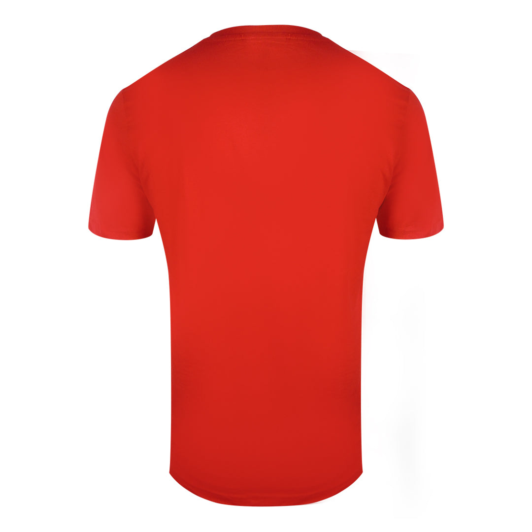 Cavalli Class Txt61A Jd060 02000 Red T-Shirt Mens M